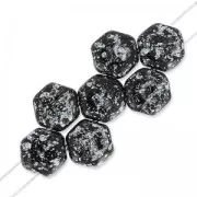 Honeycomb 6 mm Tweedy Silver x20