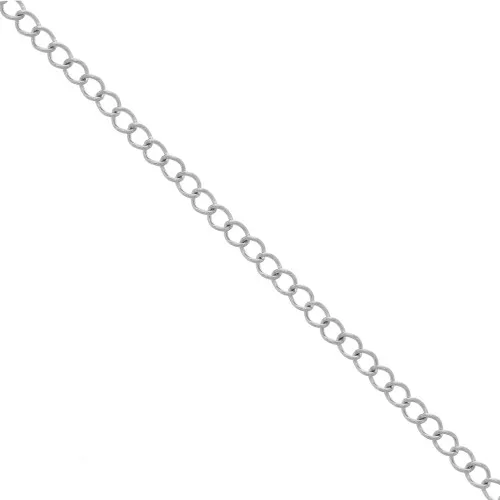 Cadena malla ovalada 3 mm Acero inox 304 x1m