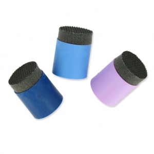 Juego de 3 tapones de espuma de recambio PolyFast Bl - Azul marino Lila