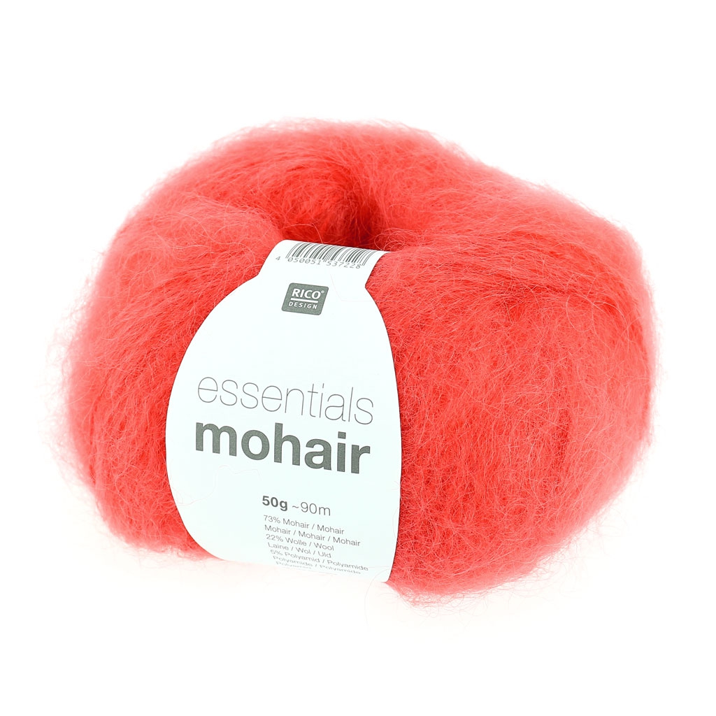 Lana Essentials Mohair n°005 Melón x 50g Rico Design Perles & Co