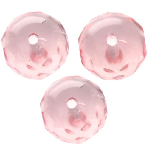 Donuts 9x6 mm Rosaline x25