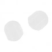 Tuercas o traseras para pendientes clip 14x12 mm de silicona x6