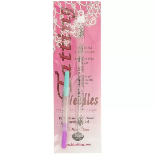 Aguja Tatting needles tamaño 5 Medium x1