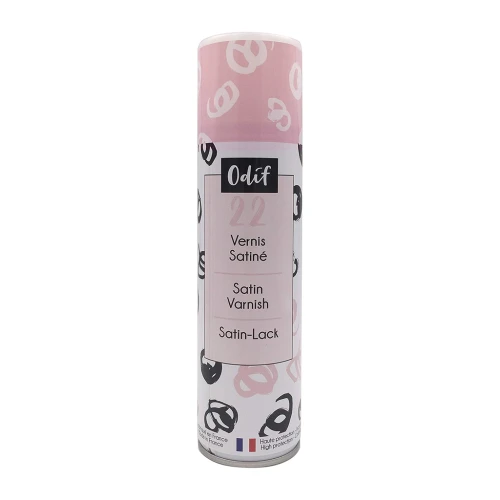 Barniz protector universal en spray Odif n.º 22 para todo tipo de superficies, acabado satinado, 250 ml