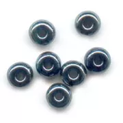 Cuentas de Rocalla Preciosa 5/0 4,5 mm - Jet Hematite x20 g