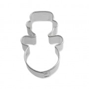 Petit cortador de hierro blanco modelado y cocina 31 mm Muñeco de nieve