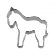 Mediano cortador de acero inox modelado  56 mm Caballo