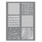 Silk Screen Graine Créative para Arcilla Polimérica 114x153 mm - Motivo Materia|raw }}
