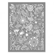 Silk Screen Graine Créative para Arcilla Polimérica 114x153mm- Motivo Naturaleza