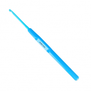 Aguja ganchillo para lana 3 mm de aluminio x1