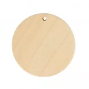 Colgante dije de madera bruto 34 mm x1