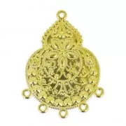 Colgante ligero a personalizar 42 mm dorado x2