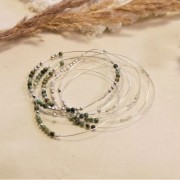 Cuentas Cuentas Howlite 3 mm x25