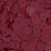 Cuentas redondas arandelas sintéticas de imitación Heishi  6 mm Granate x50g|raw }}