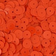 Cuentas redondas arandelas sintéticas de imitación Heishi  6 mm Coral x50g