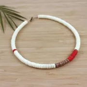 Cuentas redondas arandelas sintéticas de imitación Heishi  6 mm Girasol x50g