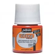 Pintura para vidrio Pebeo Vitrea 160 Paprika (n°03) brillante x45ml