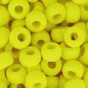 Rocalla Miyuki 6/0 404F - Opaque Yellow Mat x8g|raw }}