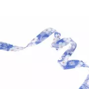 Cinta de bies tela Liberty Tana Lawn Mitsi Bleuet x1m