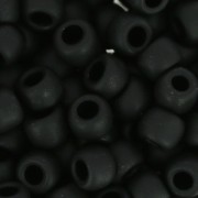 Rocalla Toho 6/0 TO6R0049F - Jet Frosted x8g|raw }}