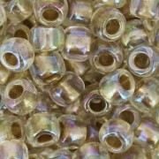 Rocalla Toho 6/0 TO6R0994 - Gold Lined Rainbow Crystal x8g|raw }}