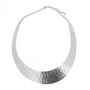 Torque gargantilla collar rígido diseños galones con cadena 16 cm en Acero inox x1|raw }}