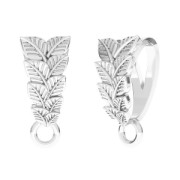 Enganche para colgante decoración hojas 12.5 mm Plata 925  x1|raw }}