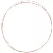 Hilo flexible 0.80 mm de Rosa Gold filled x 1 m