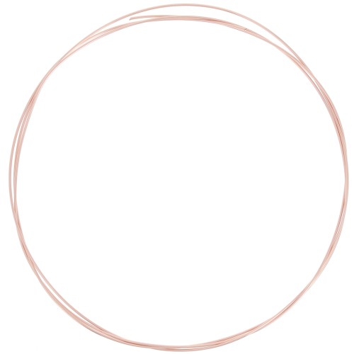 Hilo flexible 0.80 mm de Rosa Gold filled x 1 m