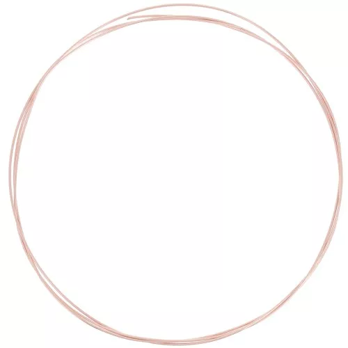 Hilo flexible 0.80 mm de Rosa Gold filled x 1 m