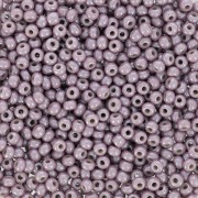 Cuentas de Rocalla Preciosa 11/0 2 mm - Malva nacarado x 20 g