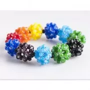 Cornelian Beads Star Preciosa Ornela de Vidrio Checa 32/0 Cobalt x8g