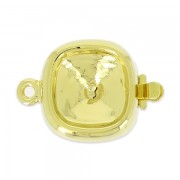 Cierre para cabuchón PureCrystal 4470 10 mm dorado|raw }}