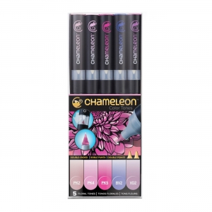 Surtido Floral Tones Set Chameleon - 5 rotuladores