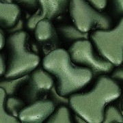 Cuentas de vidrio Preciosa Tee Beads 2x8 mm Verde oliva  Green Gold Shine x50|raw }}