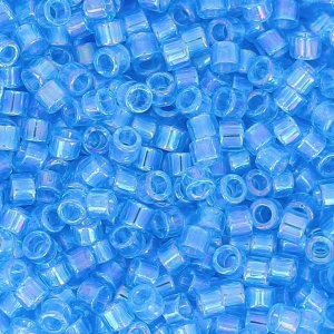 Miyuki Delica 11/0 DB1249 - Transparent Ocean Blue AB x8g