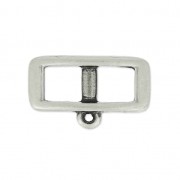 Entrepieza para cordón 5 mm collar choker 18 mm plateado antiguo x1|raw }}