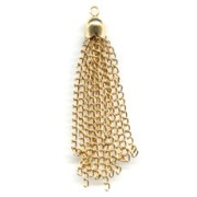 Pompón cadenilla dorado x1|raw }}