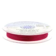 Hilo nylon trenzado europeo Griffin 0.3 mm Dark Red Fuchsia x25m