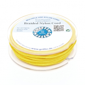 Hilo nylon trenzado europeo Griffin 0.5 mm Yellow x25m