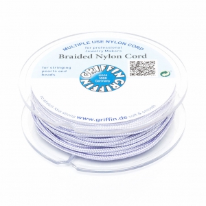 Hilo nylon trenzado europeo Griffin 0.5 mm Lilac x25m