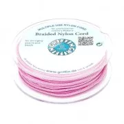 Hilo nylon trenzado europeo Griffin 0.5 mm Dark Pink x25m