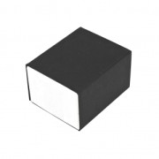 Caja para anillo 5x4.3x3 cm cm Blanco/Negro Mate x1