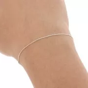 Cadena  Paloma 0.55 mm Plata 925 x1m