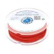 Hilo nylon trenzado europeo Griffin 1 mm Red x25m