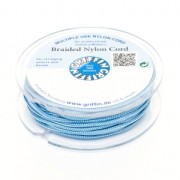 Hilo nylon trenzado europeo Griffin 1 mm Blue x25m