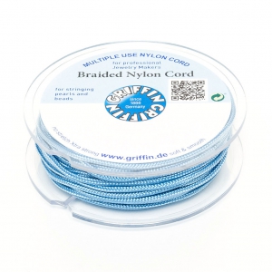 Hilo nylon trenzado europeo Griffin 1 mm Blue x25m