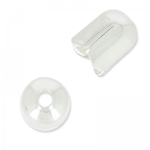 Casquilla tulipán 5 mm de Plata 925 x1