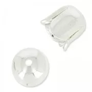 Casquilla tulipán 6 mm de Plata 925 x1