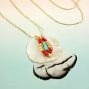 Entrepieza disco de nácar 8 agujeros 30 mm Natural